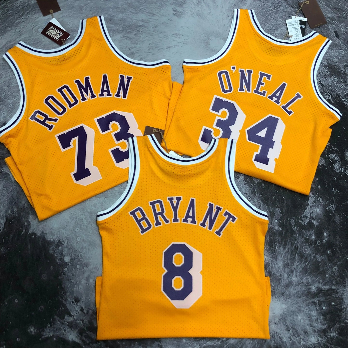 Swingman Los Angeles Lakers Mitchell & Ness Hardwood Classics 1996/97 Jersey