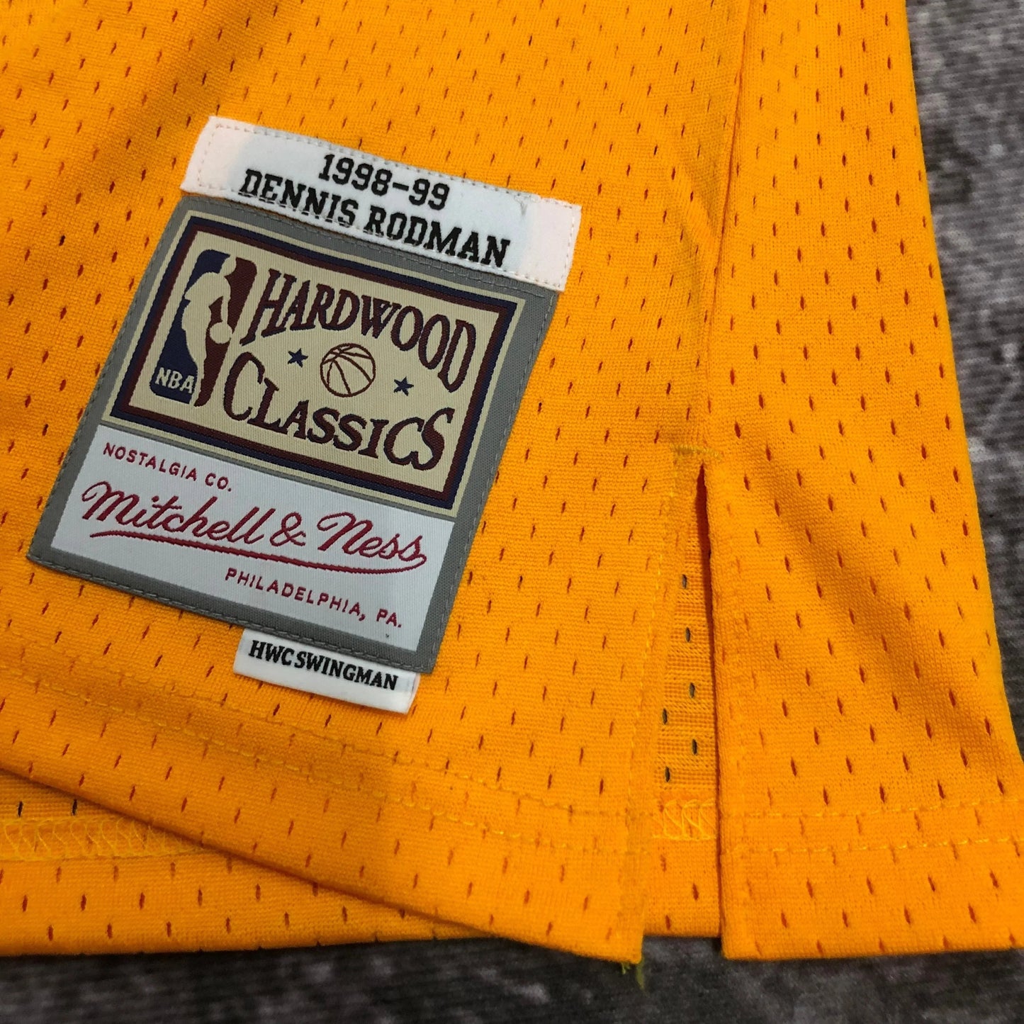 Swingman Los Angeles Lakers Mitchell & Ness Hardwood Classics 1996/97 Jersey