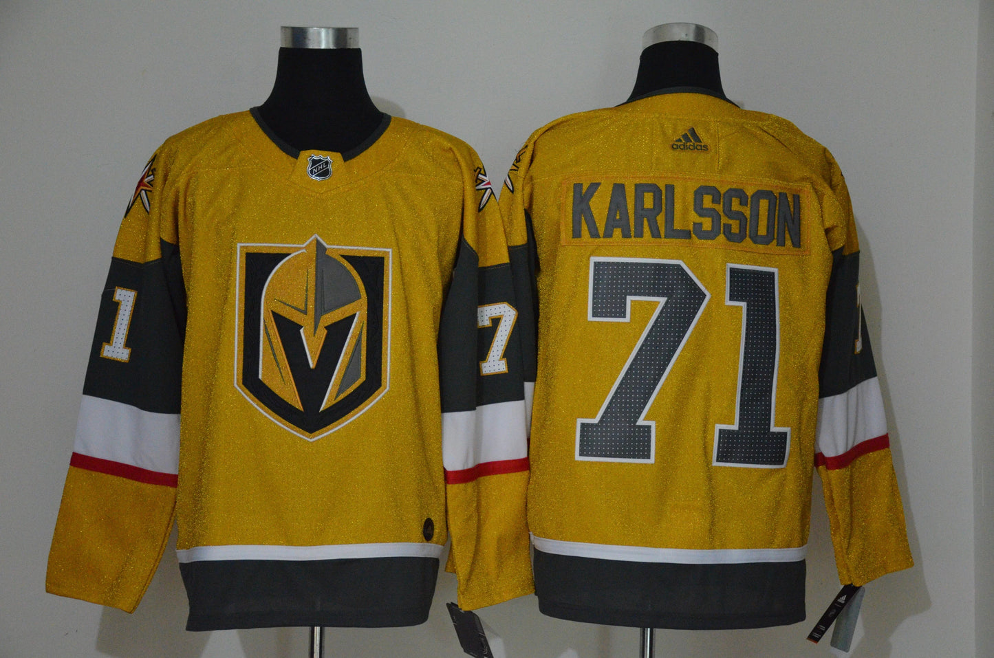 Vegas Golden Knights Yellow Jersey