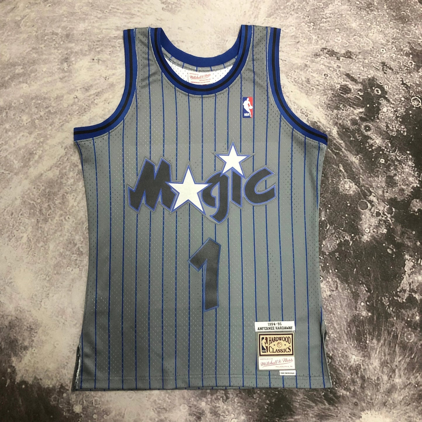 Swingman Orlando Magic Mitchell & Ness Hardwood Classics 1994/95 Gray Jersey