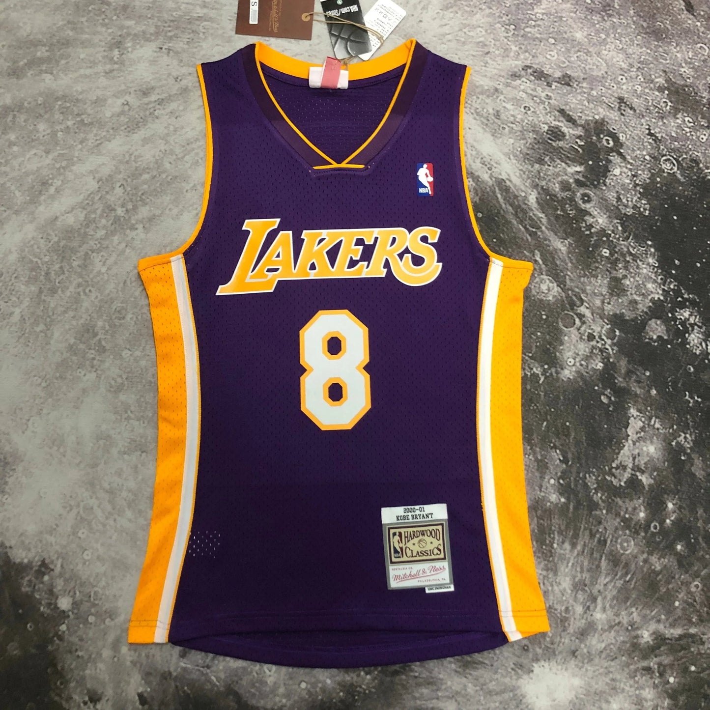 Swingman Los Angeles Lakers Mitchell & Ness Hardwood Classics 1999/00 Purple Jersey