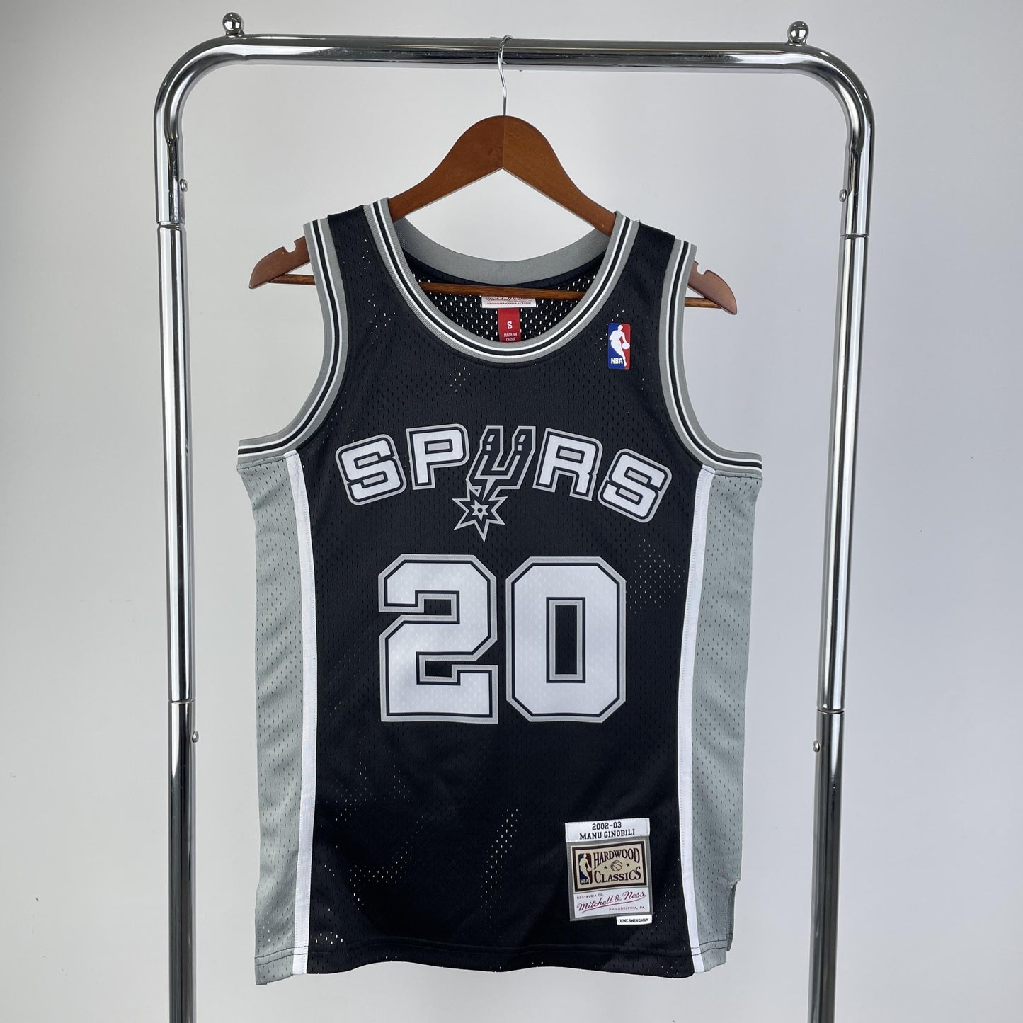 Swingman San Antonio Spurs Mitchell & Ness Hardwood Classics 2002/03 Jersey