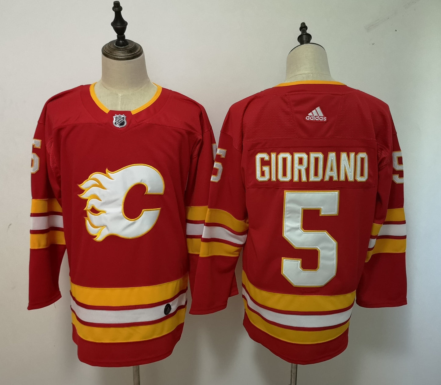 Calgary Flames Red/Yellow Jersey