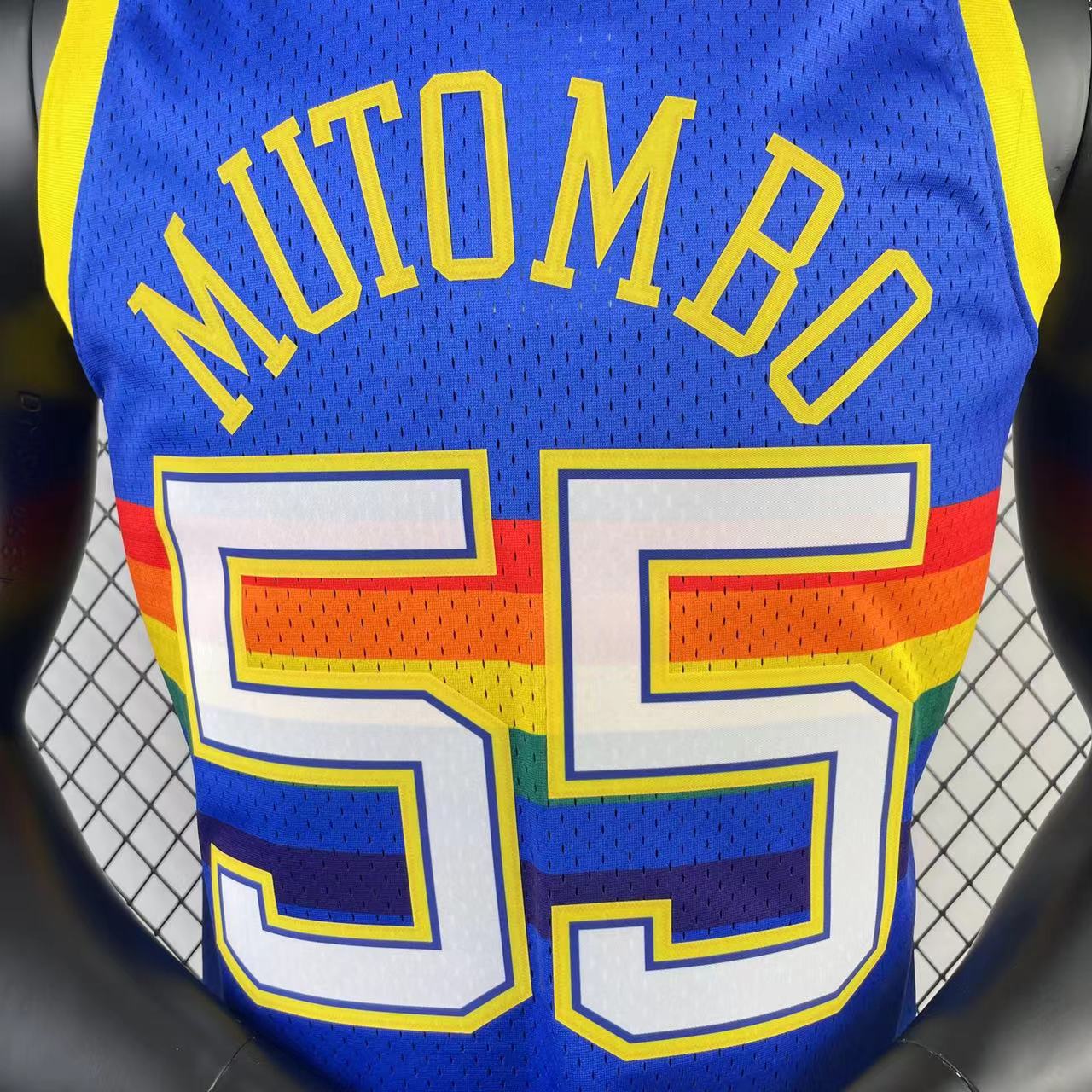 Swingman Denver Nuggets Mitchell & Ness Hardwood Classics 1991/92 Blue Jersey
