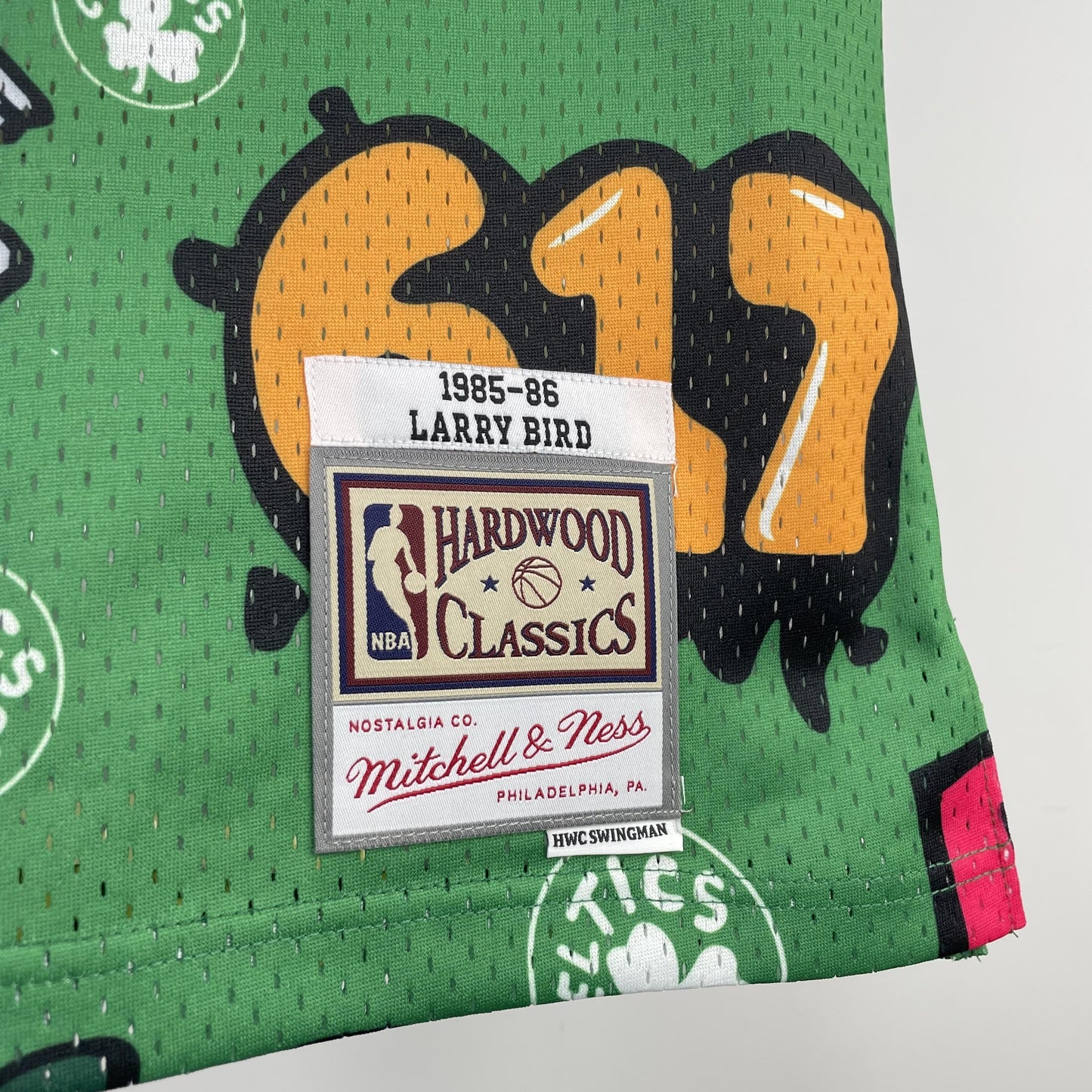 Swingman Slap Sicker Boston Celtics Mitchell & Ness 1985/86 Jersey