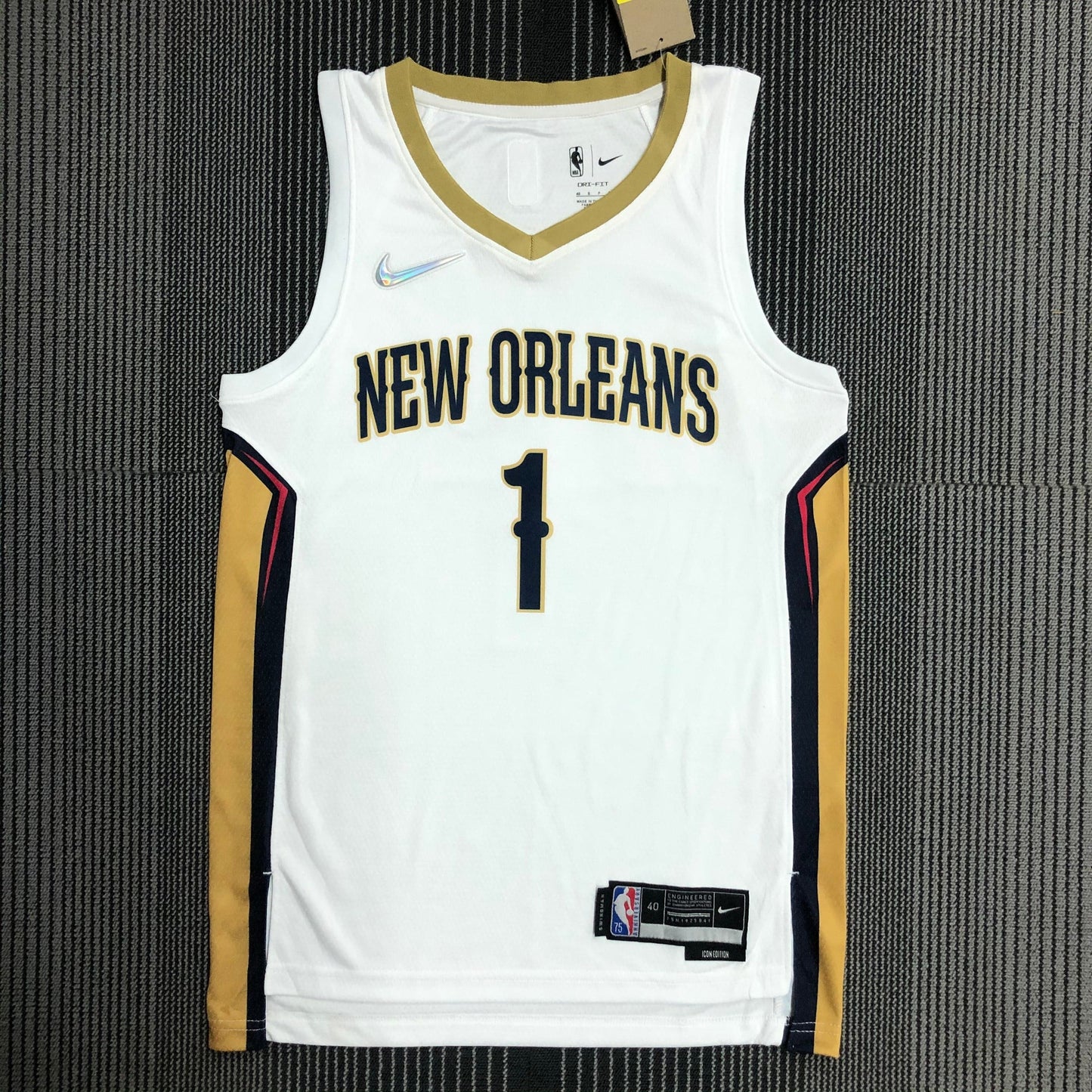 New Orleans Pelicans City Edition Diamante 75th Jersey