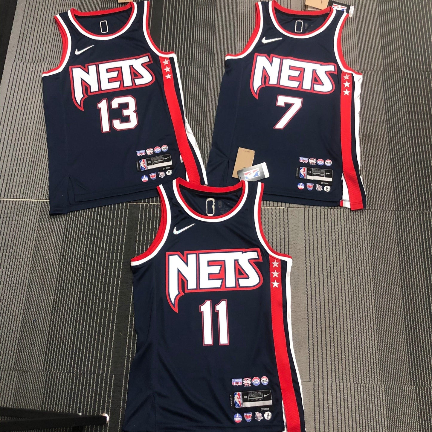 Brooklyn Nets City Edition Diamante 75th Jersey