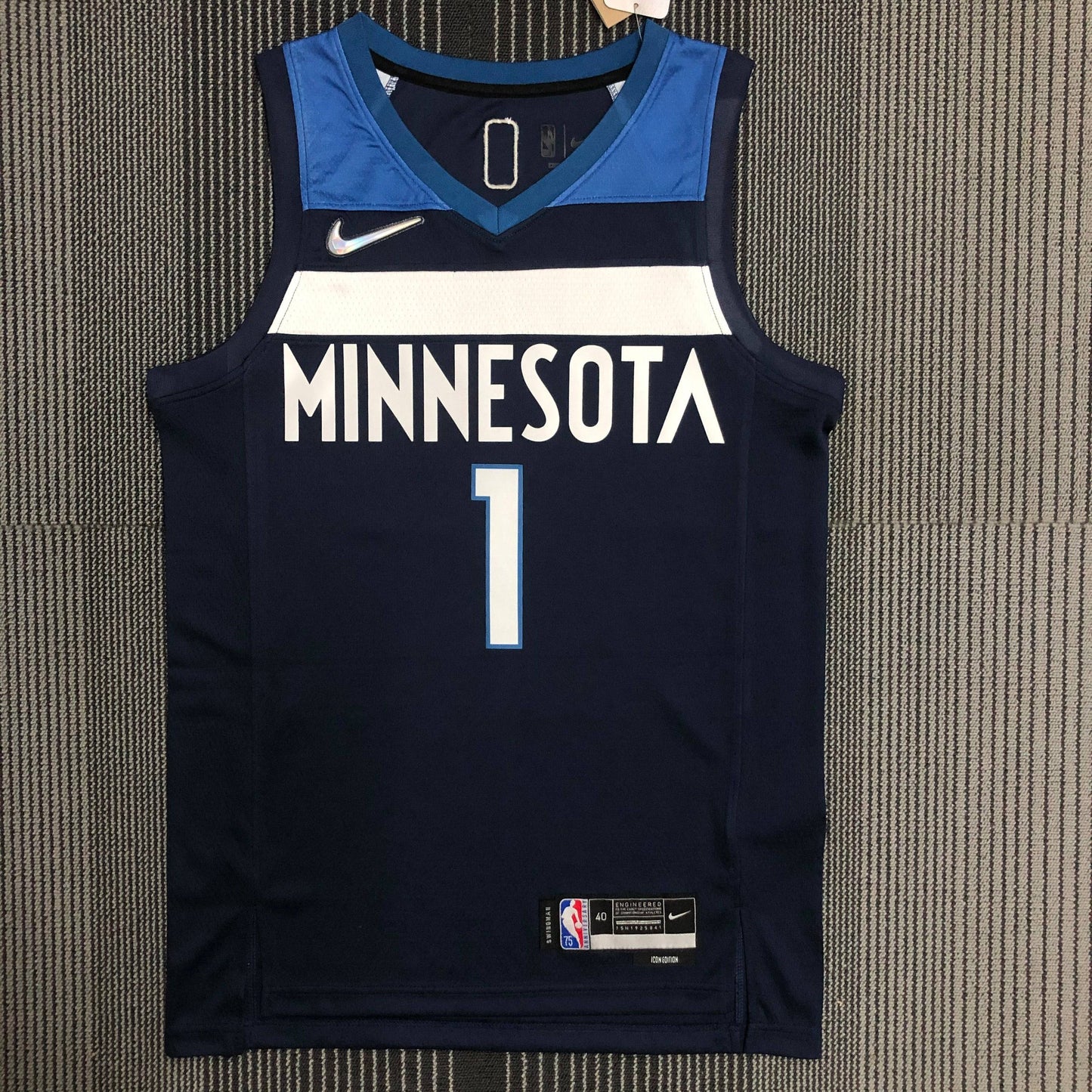 Minnesota Timberwolves Icon Edition Diamante 75th Jersey