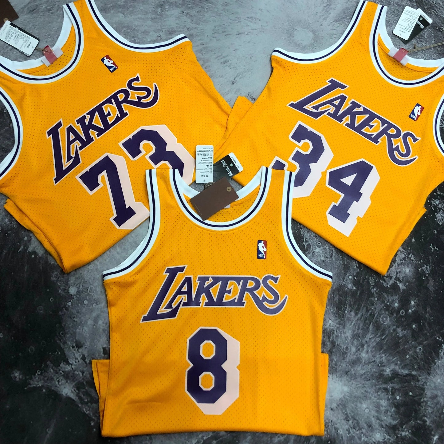 Swingman Los Angeles Lakers Mitchell & Ness Hardwood Classics 1996/97 Jersey