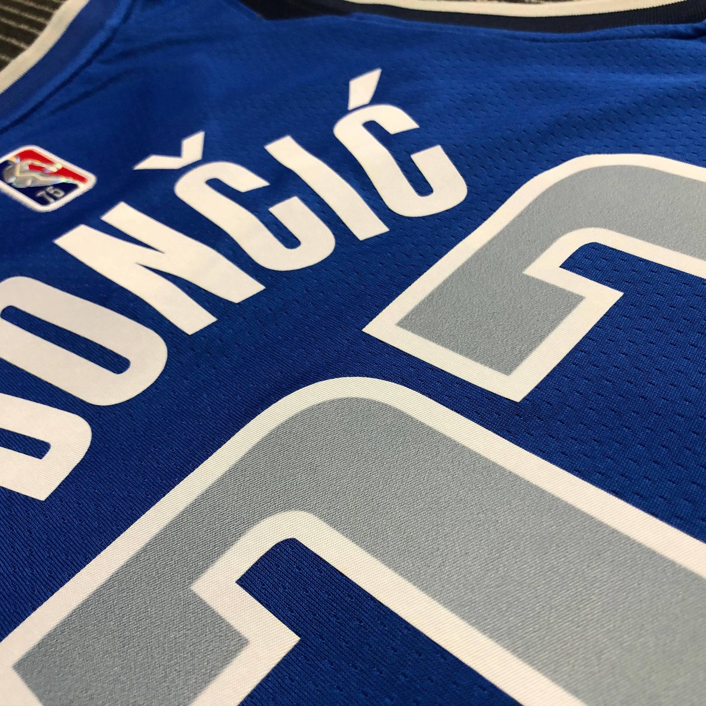 Dallas Mavericks Icon Edition Diamante 75th Jersey
