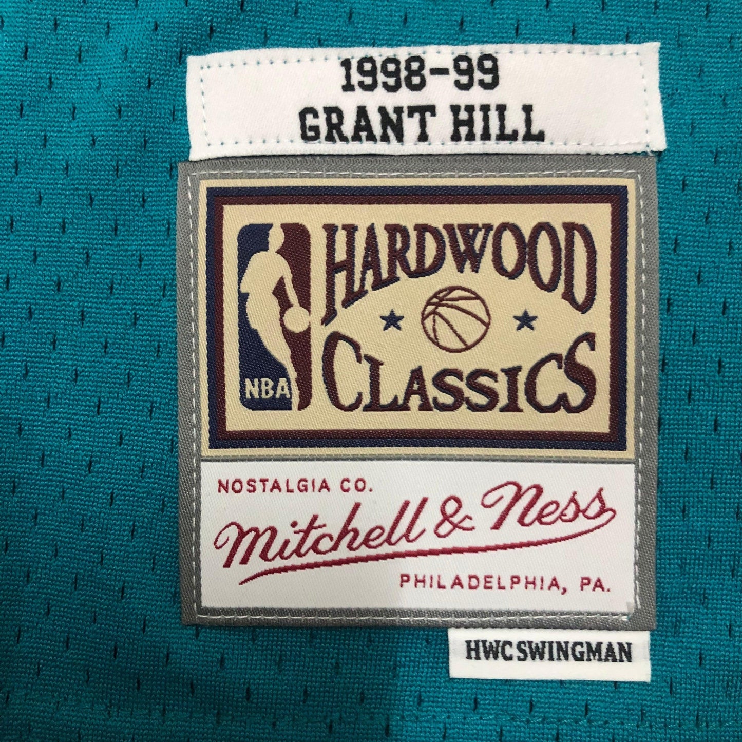 Jersey Swingman Detroit Pistons Mitchell & Ness Hardwood Classics 1998/99 Jersey