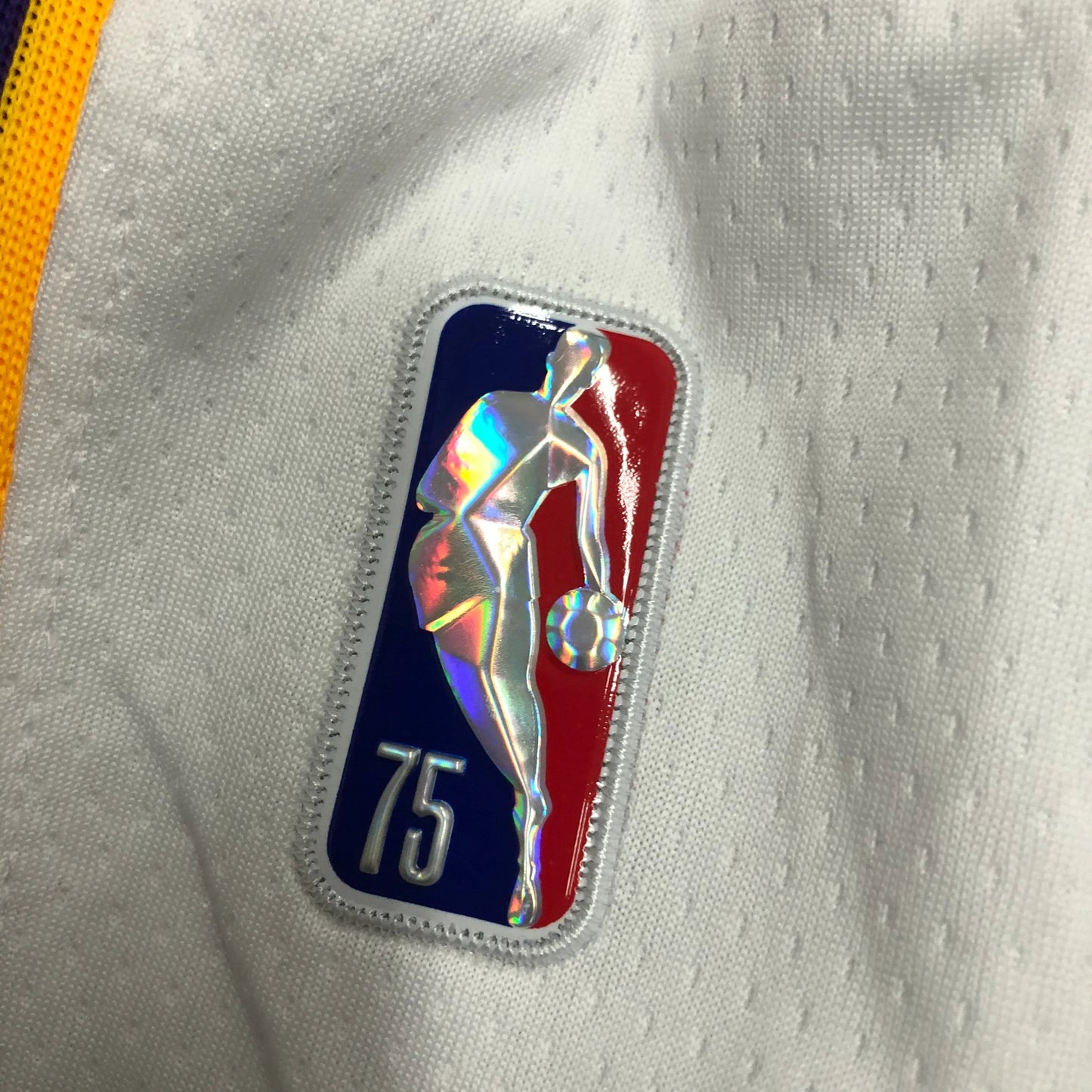 Los Angeles Lakers Association Edition Diamond 75th Shorts