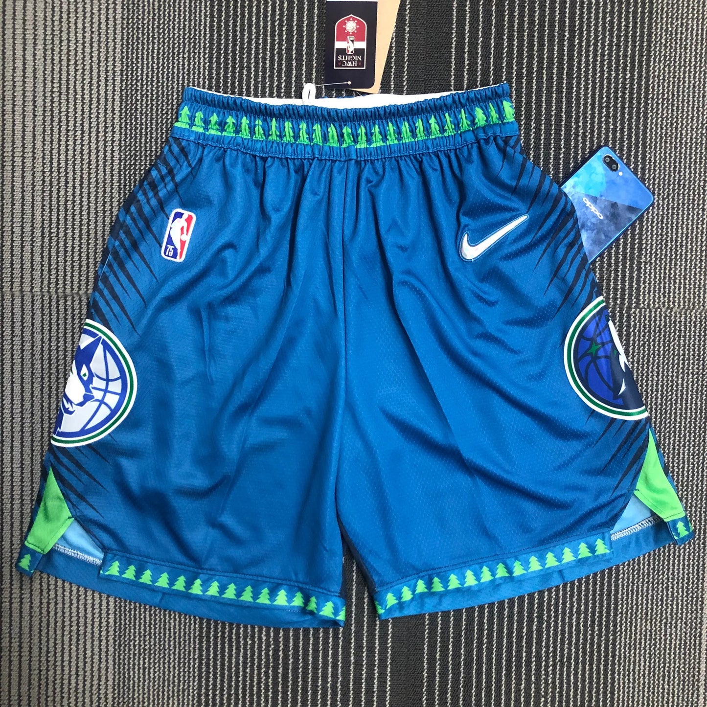 Minnesota Timberwolves City Edition Diamond 75th Shorts