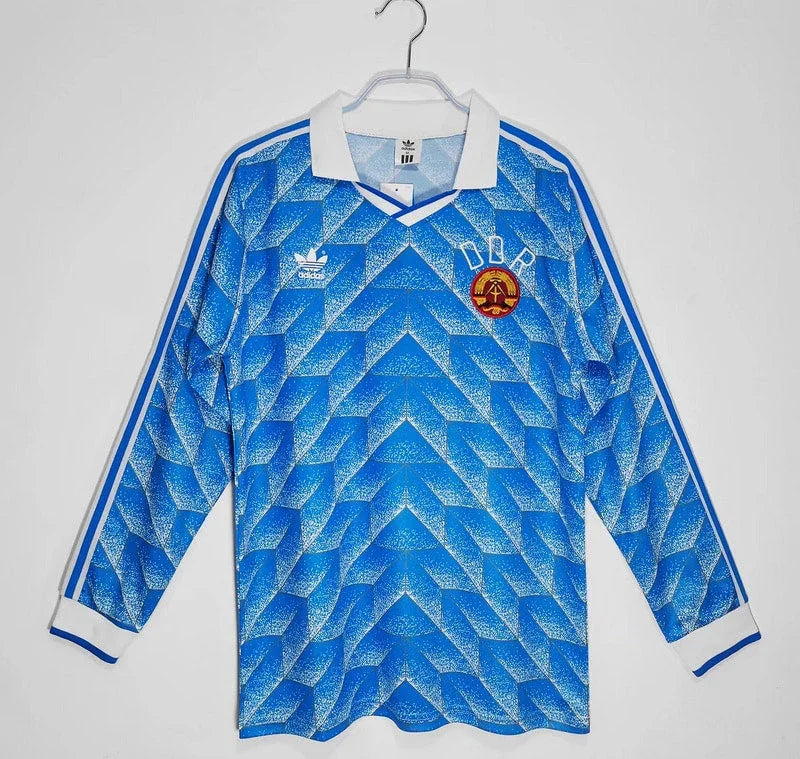 East Germany 1998 Home Retro Long Sleeve Shirt