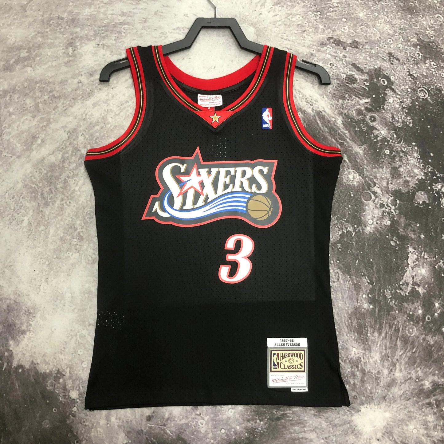 Swingman Philadelphia 76ers Mitchell & Ness Hardwood Classics 1997/98 Jersey