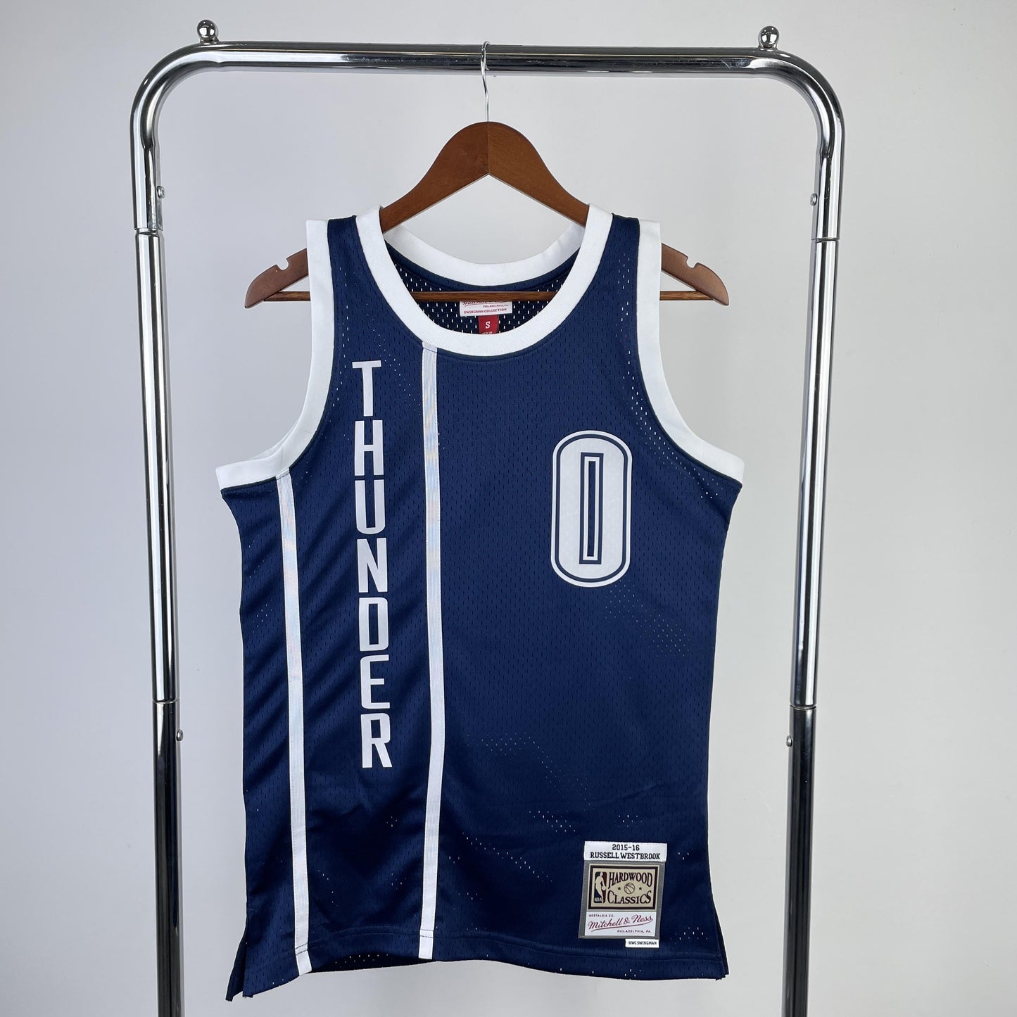 Swingman Oklahoma City Thunder Mitchell & Ness Hardwood Classics 2015/16 Jersey