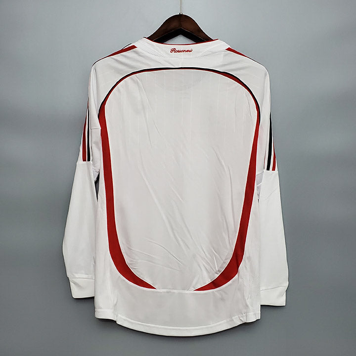 Milan 2006/07 Retro Long Sleeve White Shirt