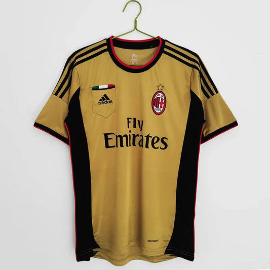 AC Milan Golden Goalkeeper 13/14 Retro Shirt