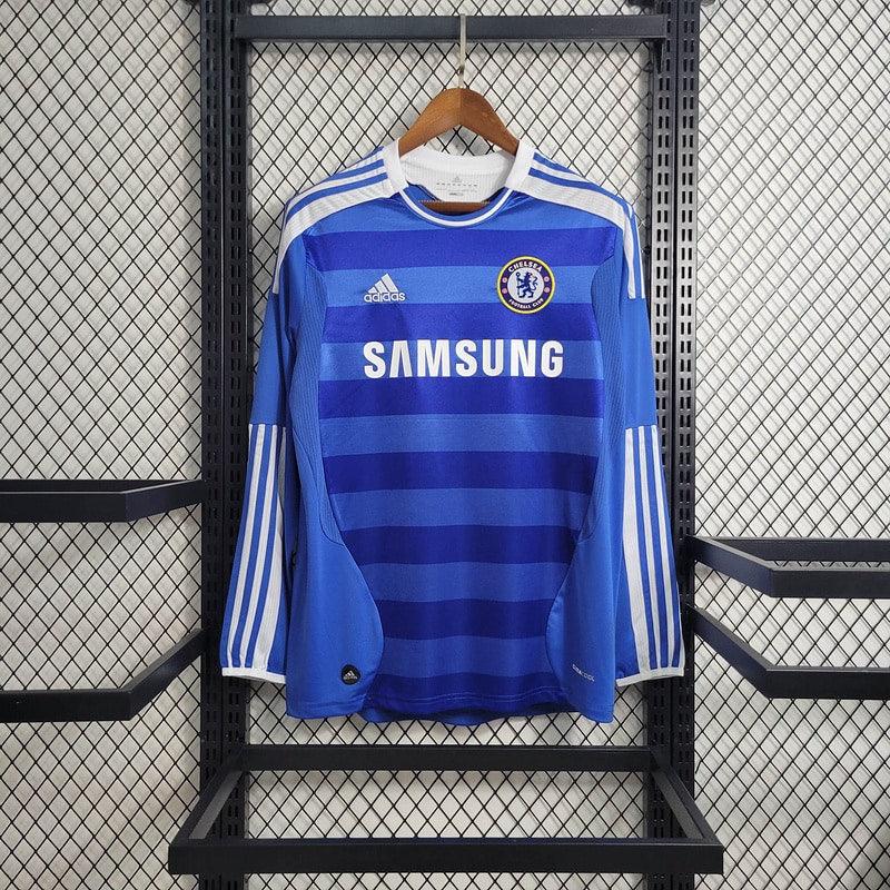 Chelsea 2011/12 Home Retro Long Sleeve Shirt