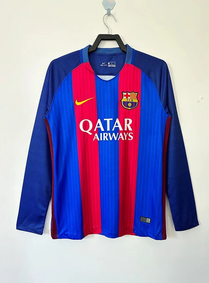 Barcelona 2016/17 Retro Long Sleeve Shirt