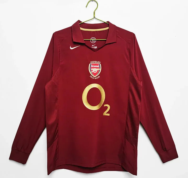 Arsenal 2005/06 Retro Long Sleeve Shirt