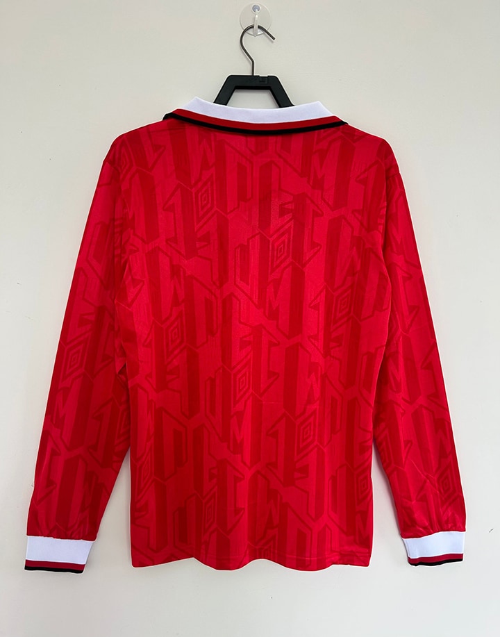 Manchester United 92/94 Home Retro Long Sleeve Shirt