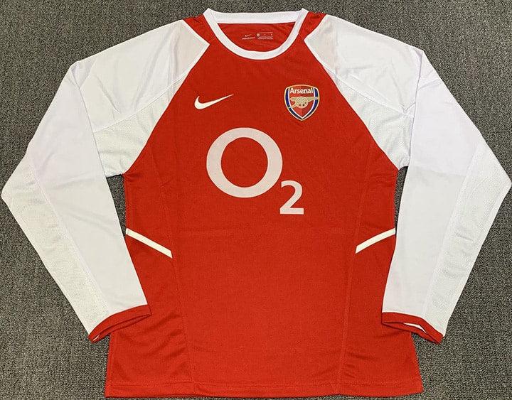 Arsenal 2002/03 Retro Long Sleeve Shirt