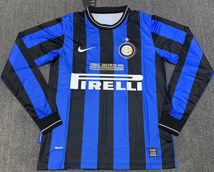 Inter Milan 2010 Retro Long Sleeve Shirt