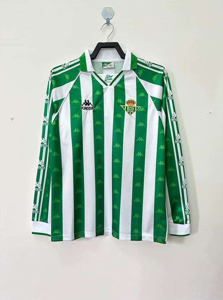 Real Betis 1995/96 Retro Long Sleeve Shirt