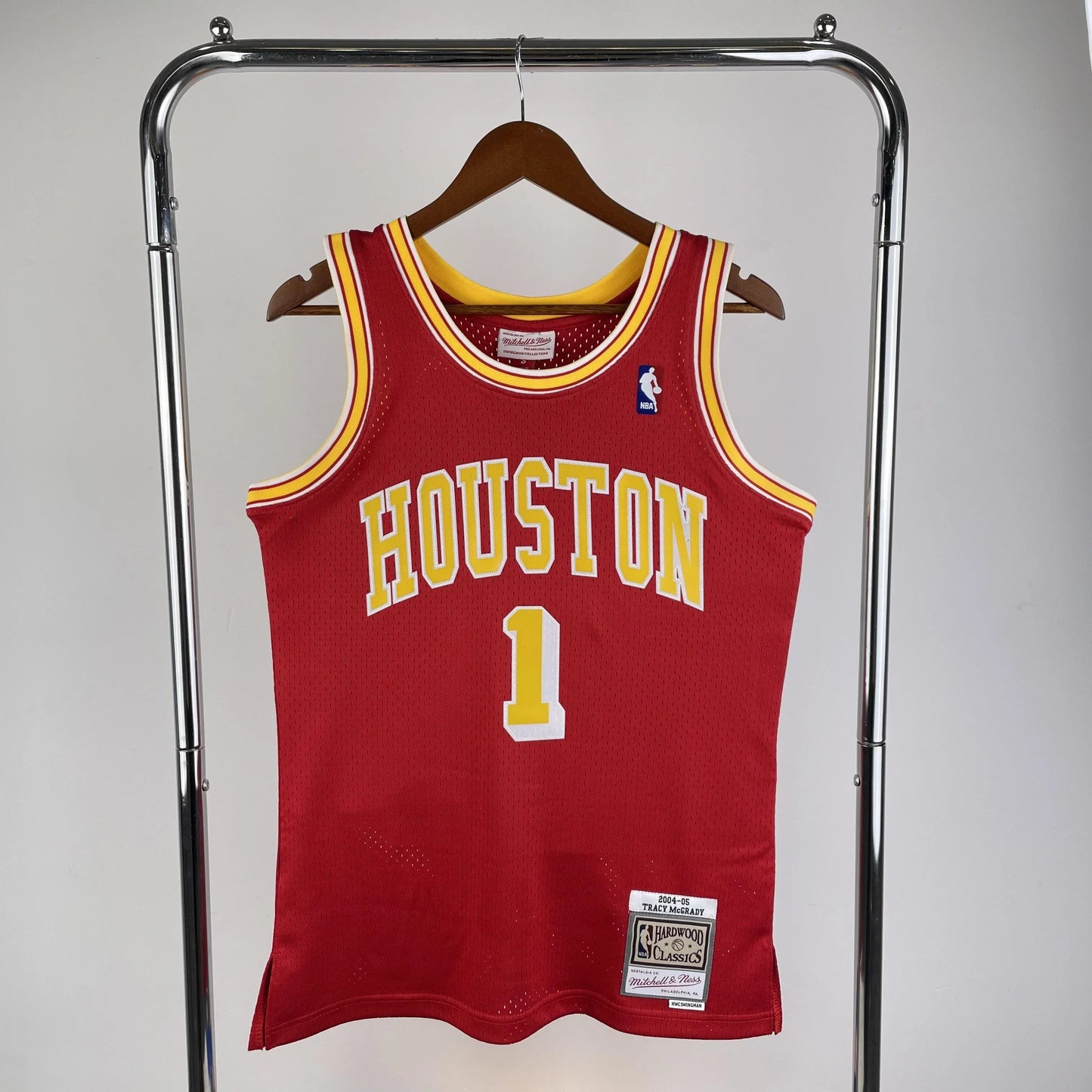 Swingman Houston Rockets Mitchell & Ness Hardwood Classics 2004/05 Jersey