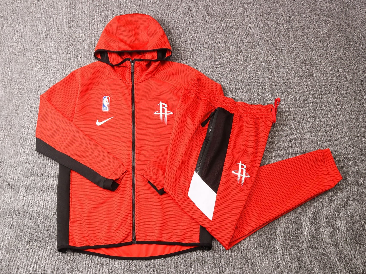 Houston Rockets NBA Therma Flex Red Training Tracksuit