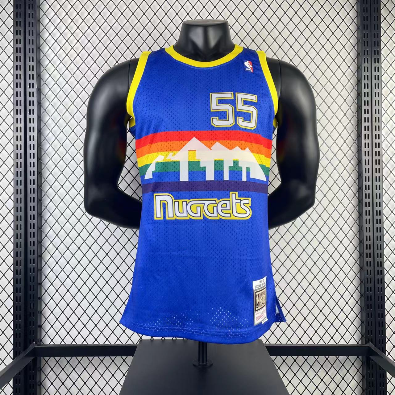 Swingman Denver Nuggets Mitchell & Ness Hardwood Classics 1991/92 Blue Jersey