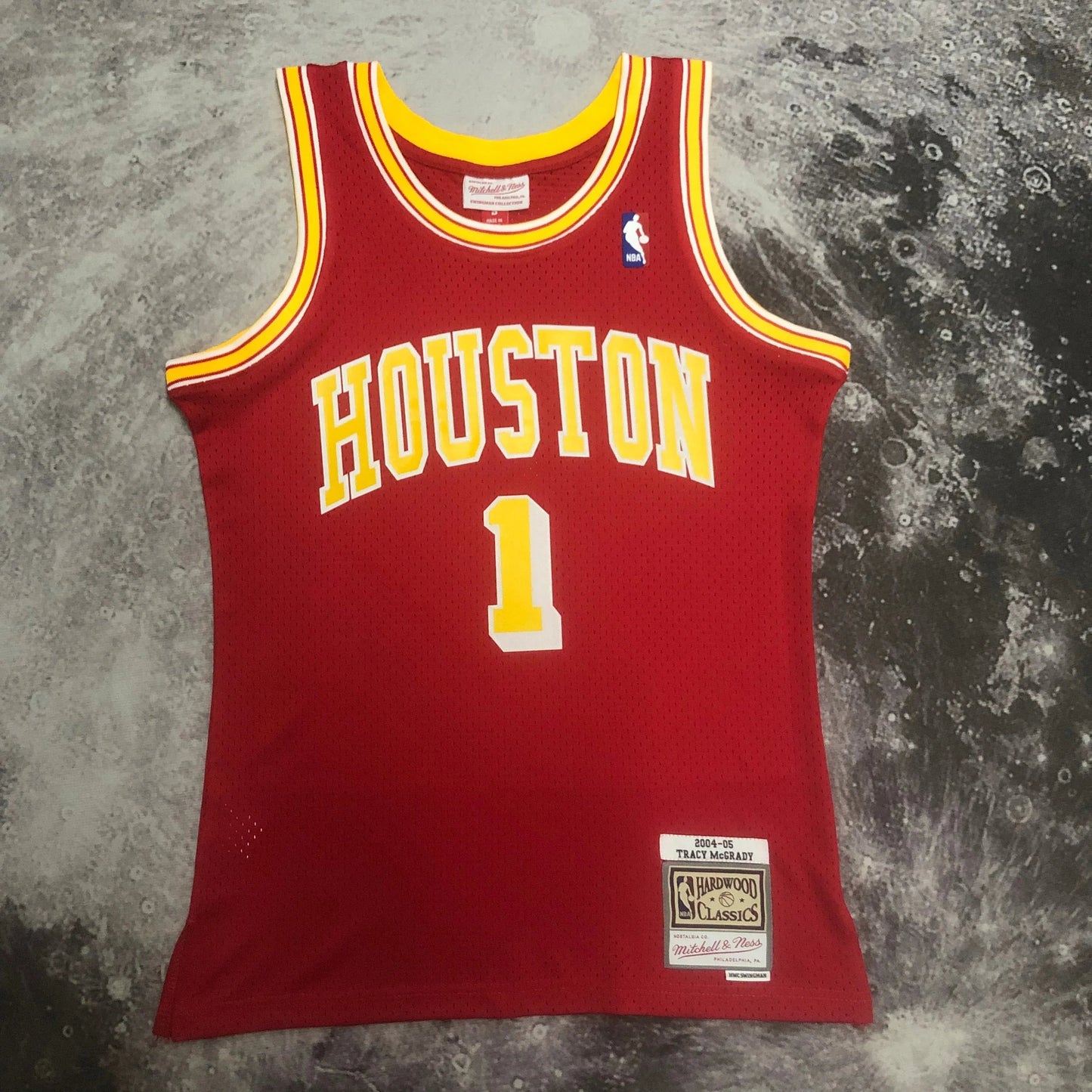 Swingman Houston Rockets Mitchell & Ness Hardwood Classics 2004/05 Jersey