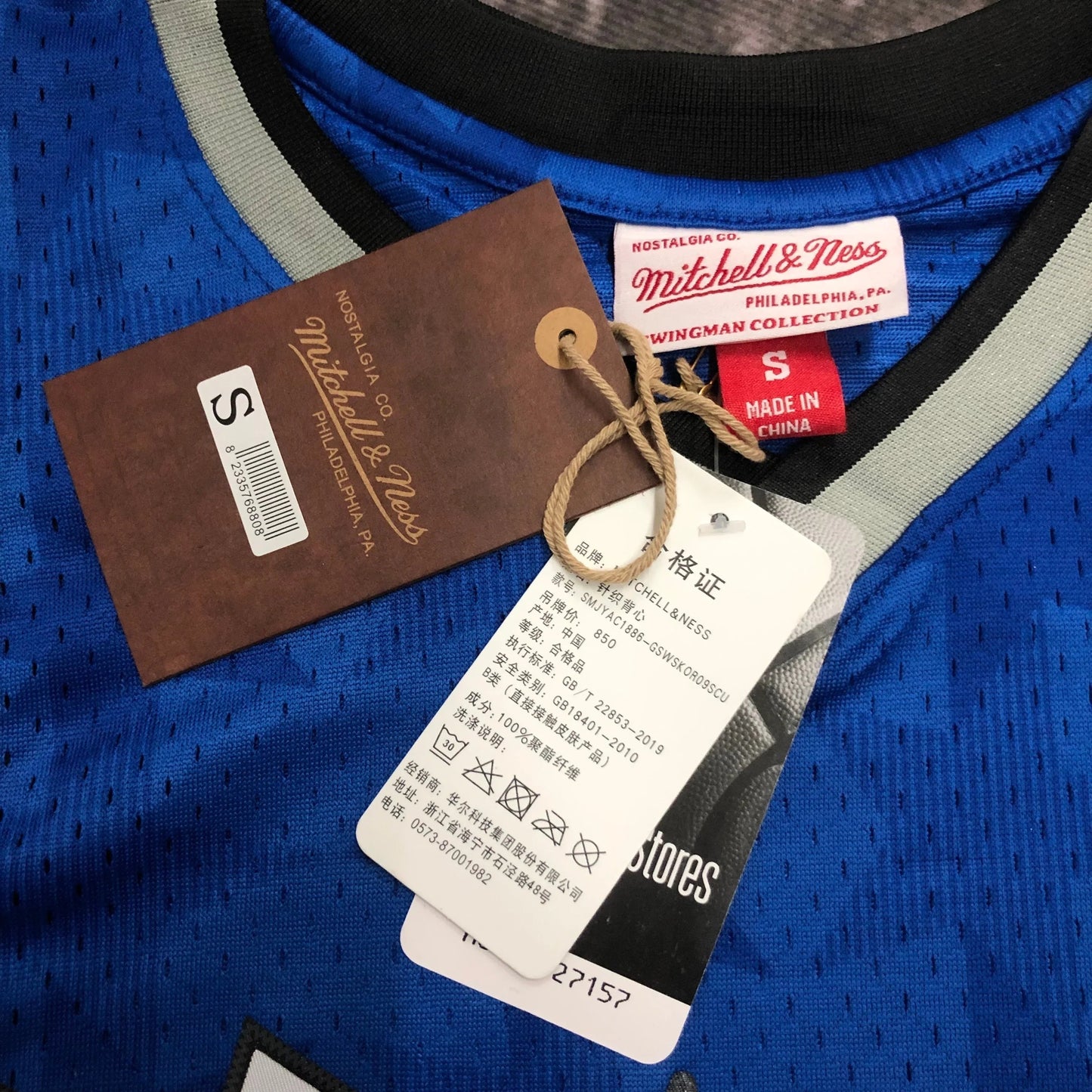 Swingman Orlando Magic Mitchell & Ness Hardwood Classics 2000/01 Blue Jersey