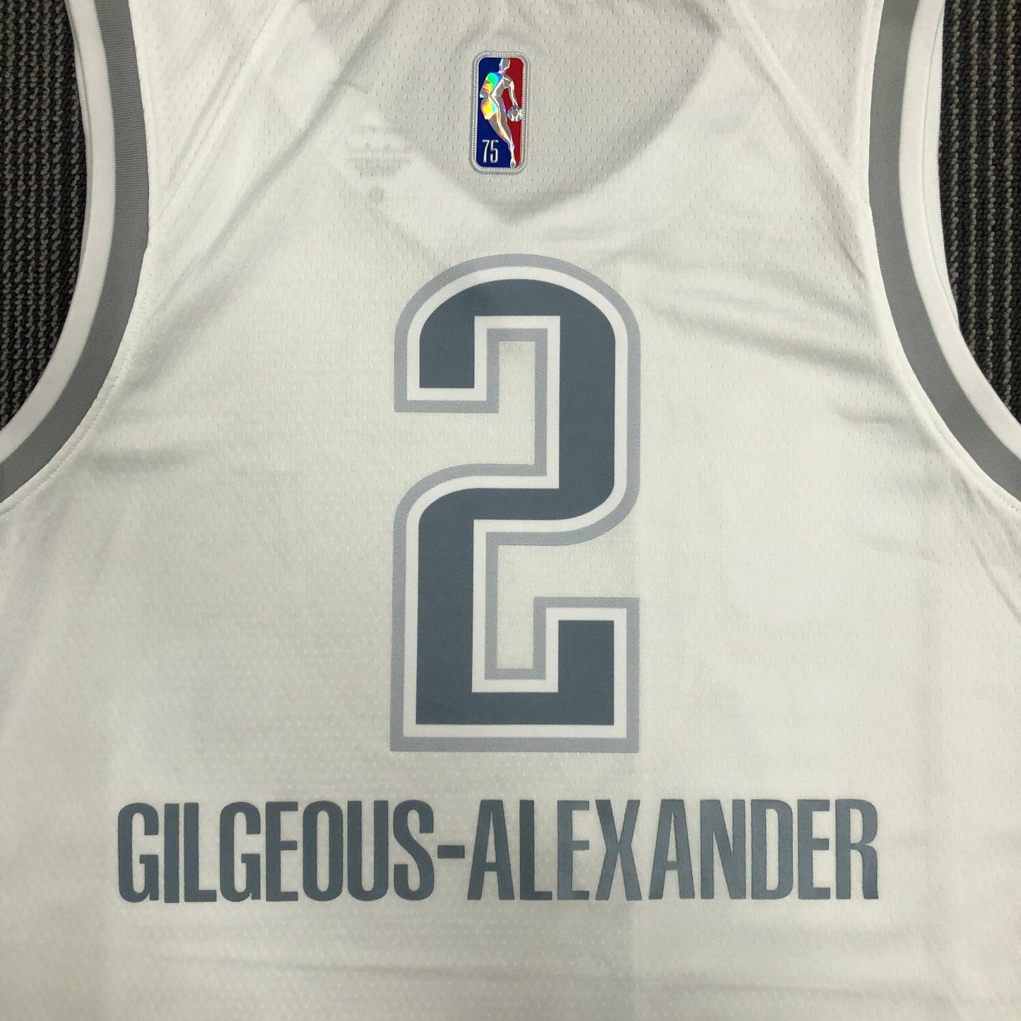 Oklahoma City Thunder City Ediiton Diamante 75th Jersey