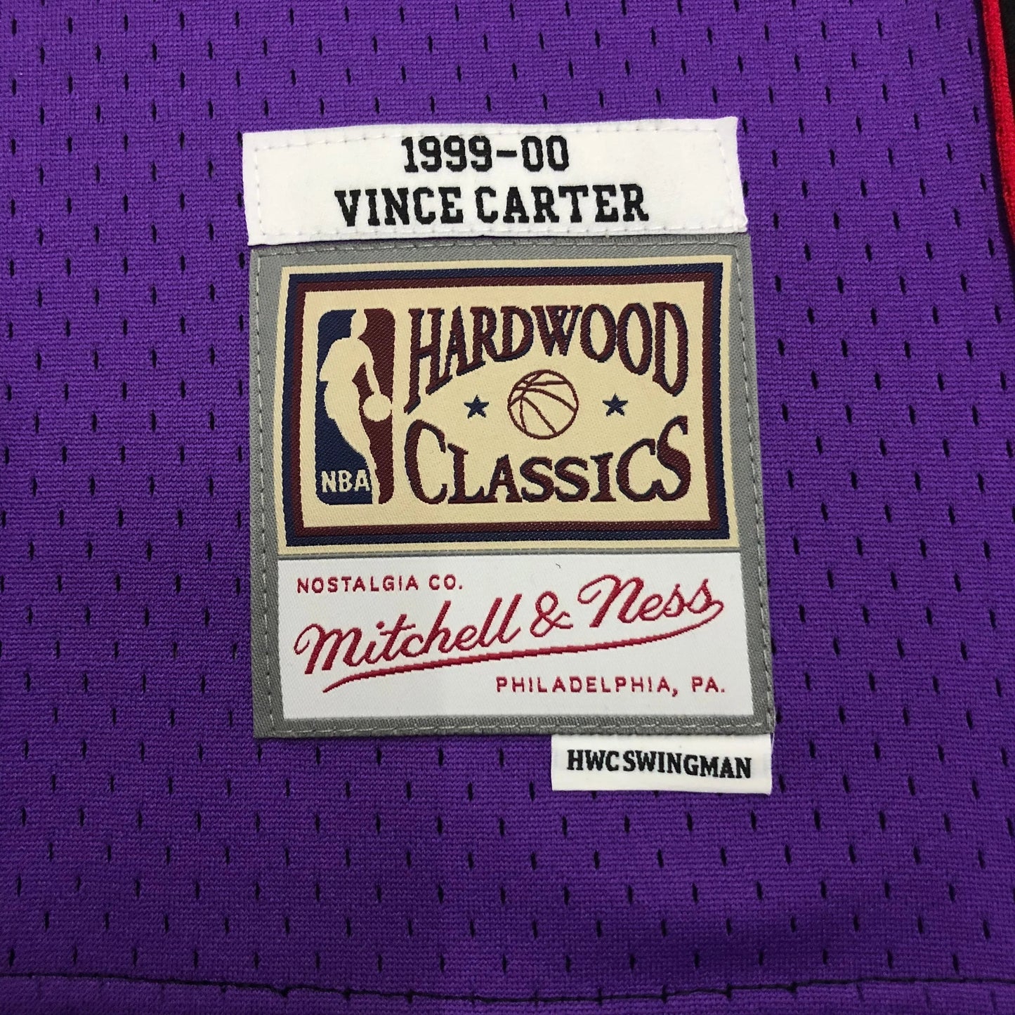 Swingman Toronto Raptors Mitchell & Ness Hardwood Classics 1999/00 Jersey