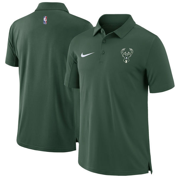 Milwaukee Bucks Green Polo