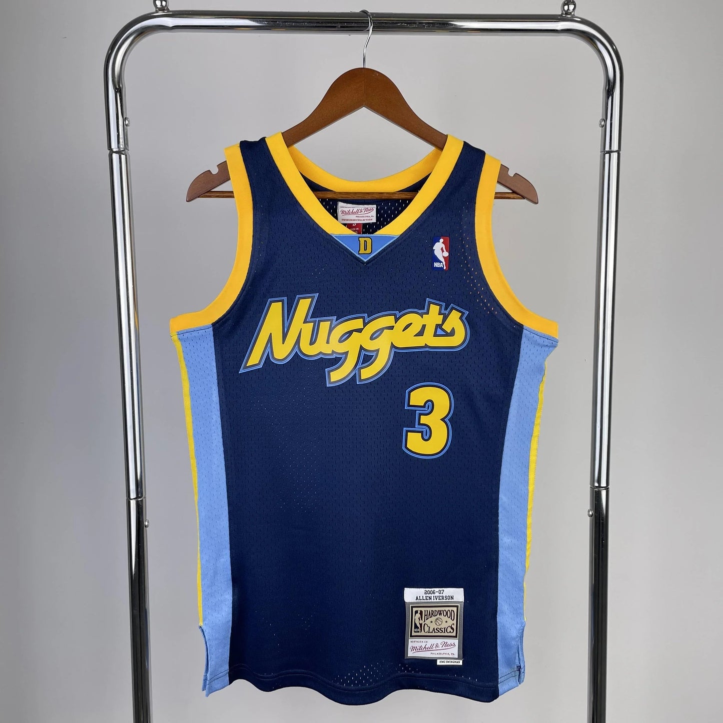 Swingman Denver Nuggets Mitchell & Ness Hardwood Classics 2006/07 Jersey