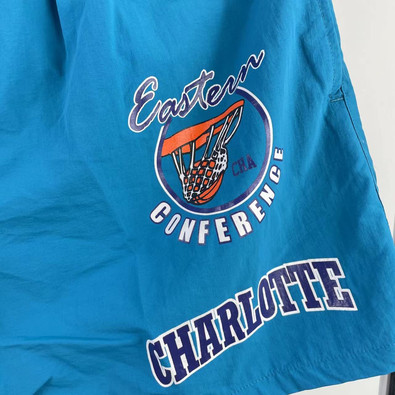 Charlotte Hornets Mitchell & Ness Woven Shorts
