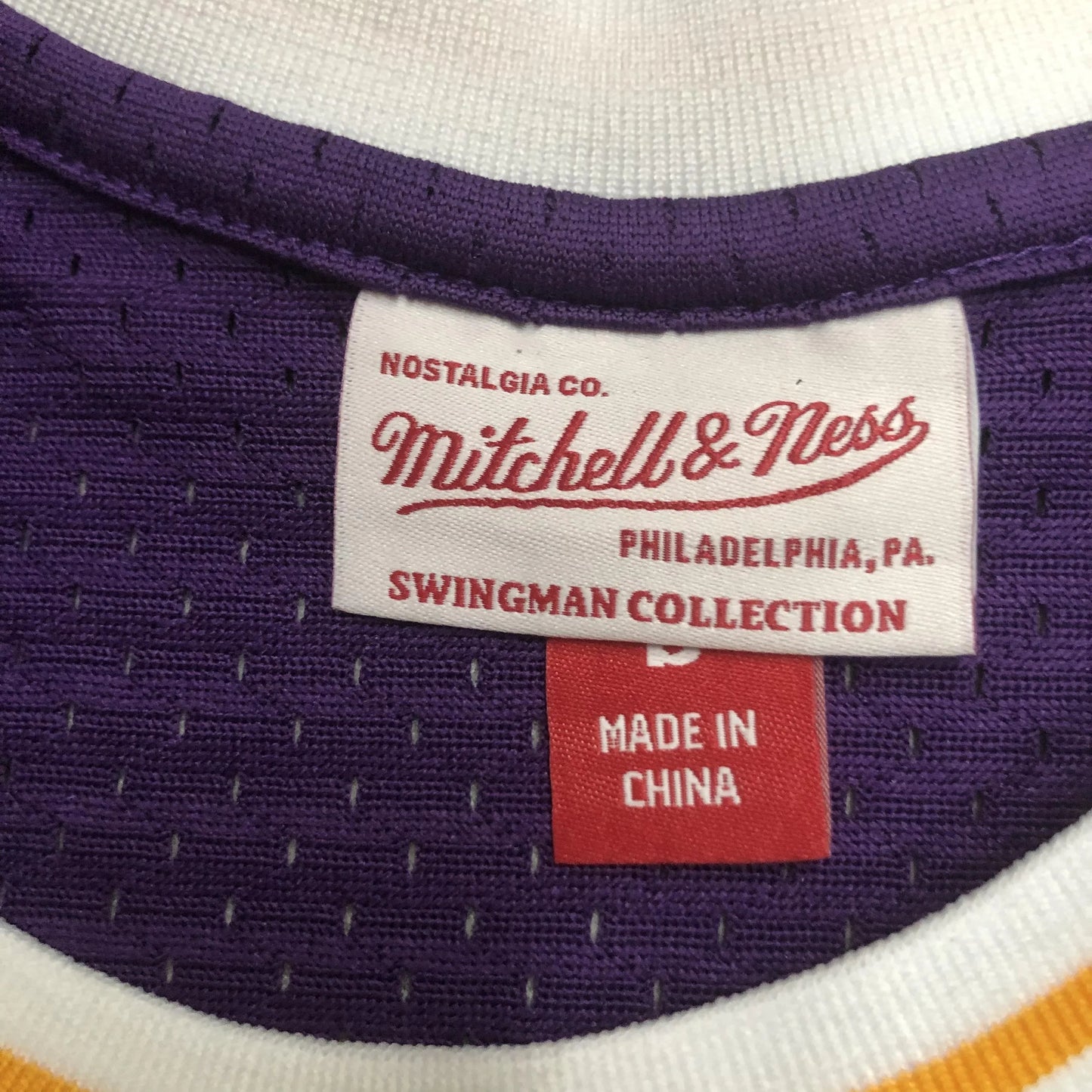 Swingman Los Angeles Lakers Mitchell & Ness Hardwood Classics 1998/99 Jersey