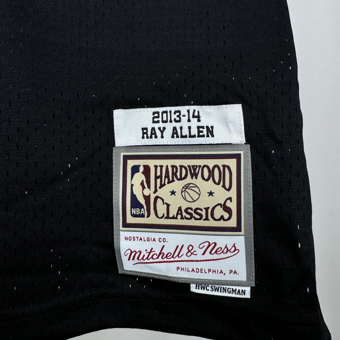 Swingman Miami Heat Mitchell & Ness Hardwood Classics 2013/14 Jersey