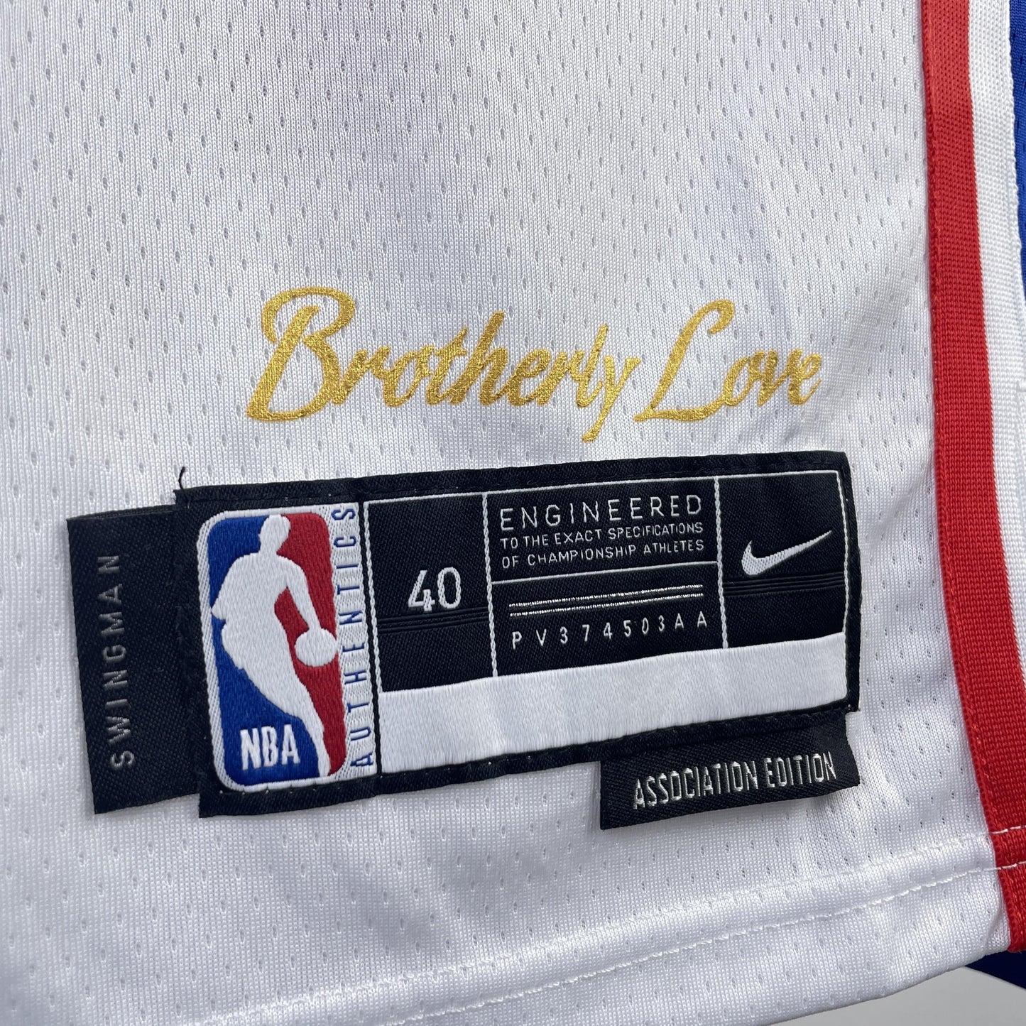 Philadelphia 76ers Association Edition Jersey