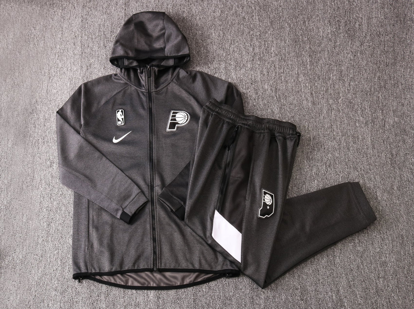 Indiana Pacers NBA Therma Flex Black Training Tracksuit