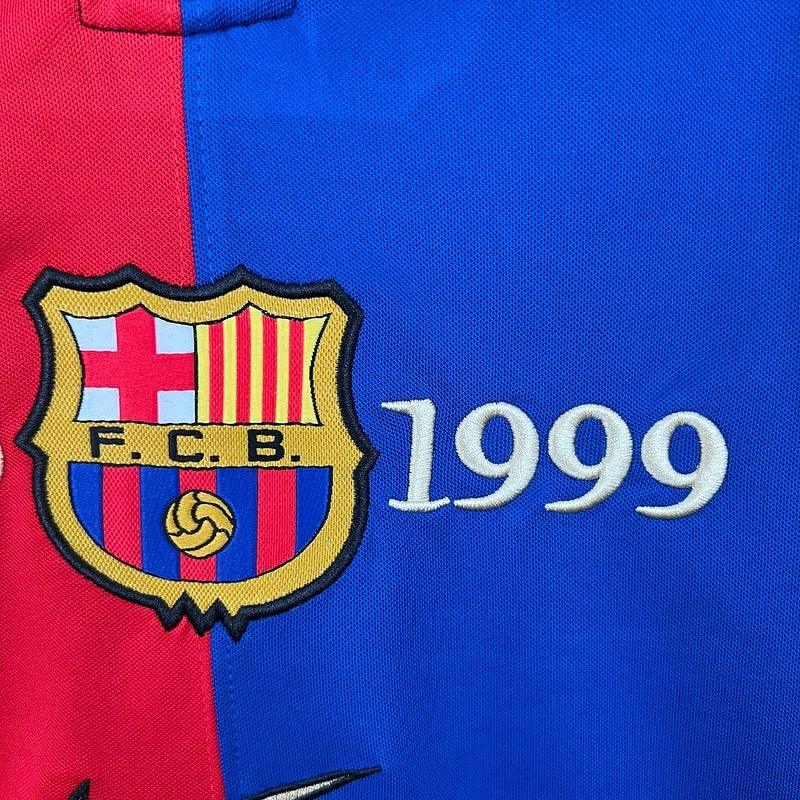 Barcelona 99/00 Retro Long Sleeve Shirt