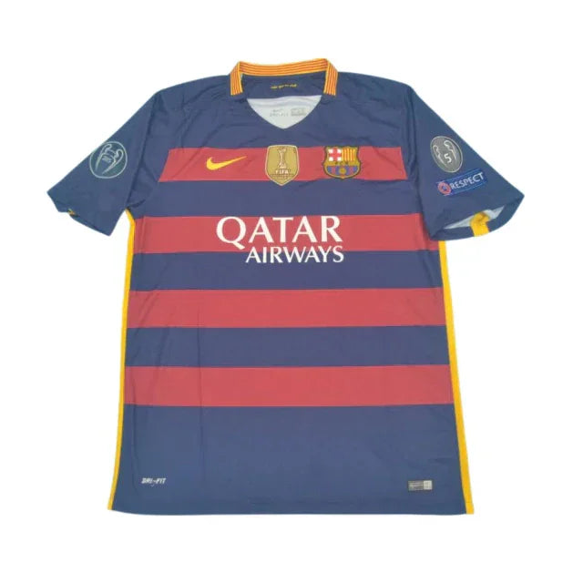 Barcelona 2015/16 Retro Messi #10 (Patches) Shirt