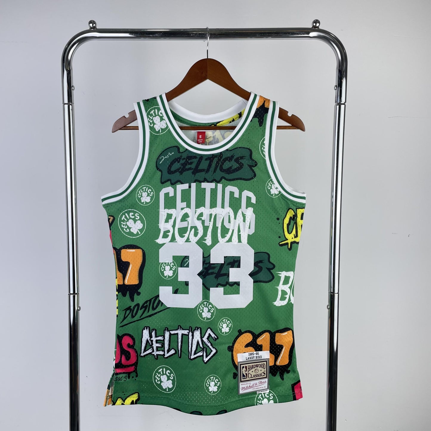 Swingman Slap Sicker Boston Celtics Mitchell & Ness 1985/86 Jersey