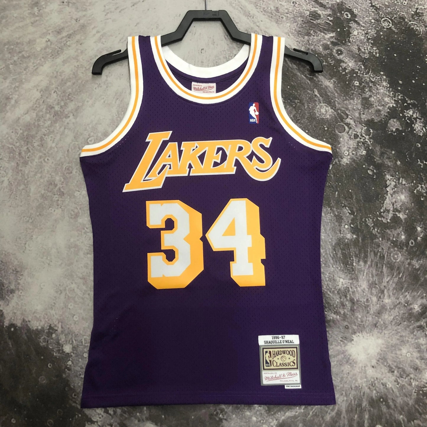 Swingman Los Angeles Lakers Mitchell & Ness Hardwood Classics 1996/97 Purple Jersey
