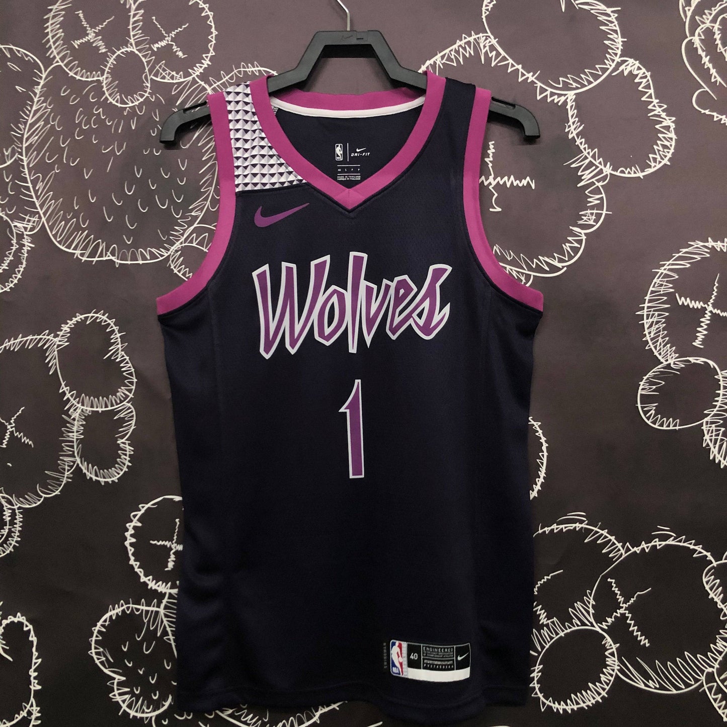 Minnesota Timberwolves City Edition 18/19 Jersey