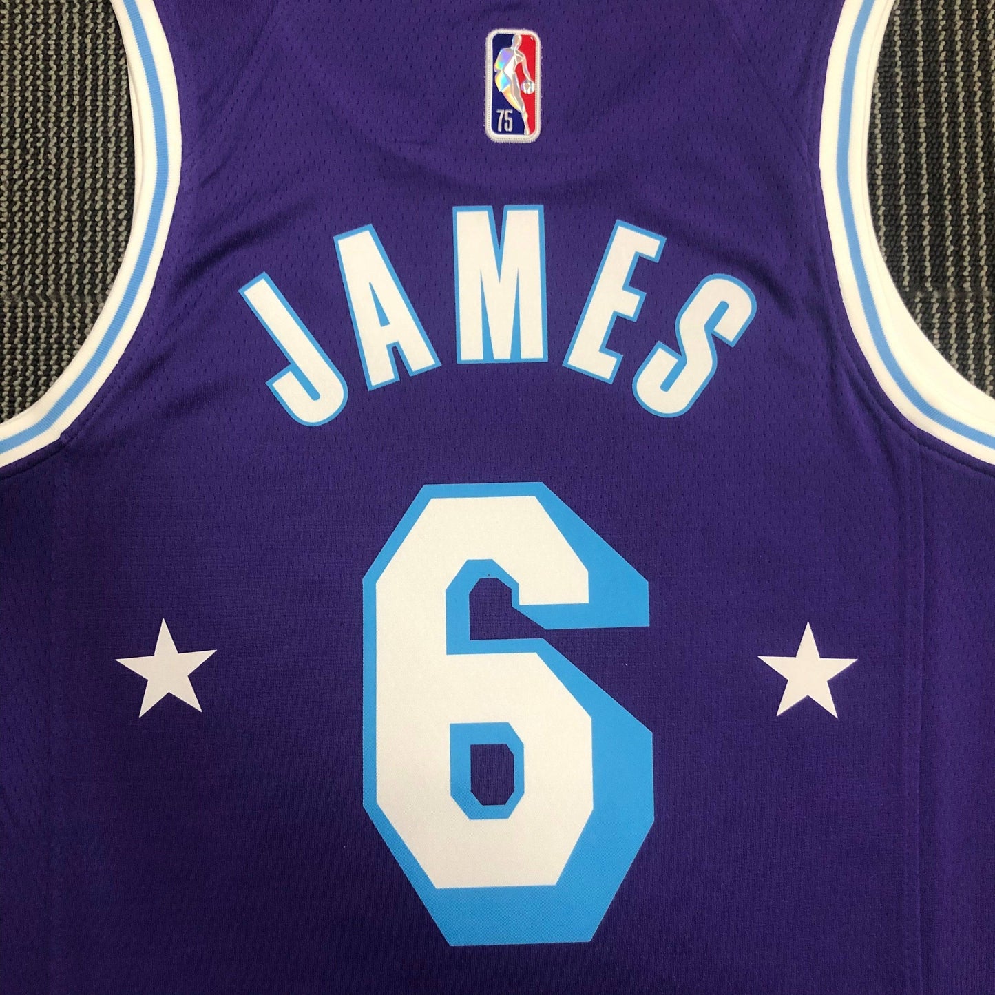 Los Angeles Lakers City Edition Diamante 75th Jersey