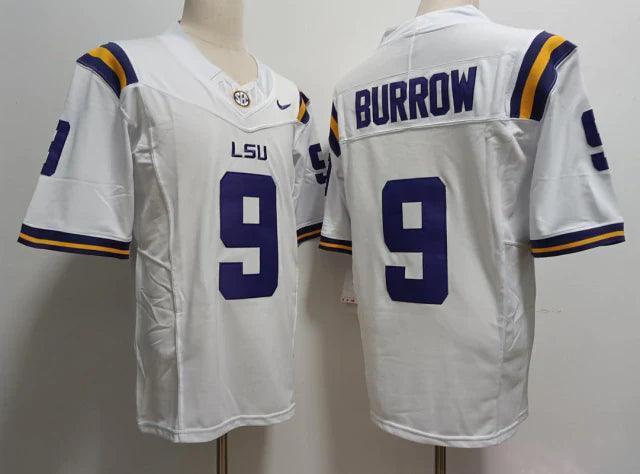 NCAA LSU Tigers White Jersey